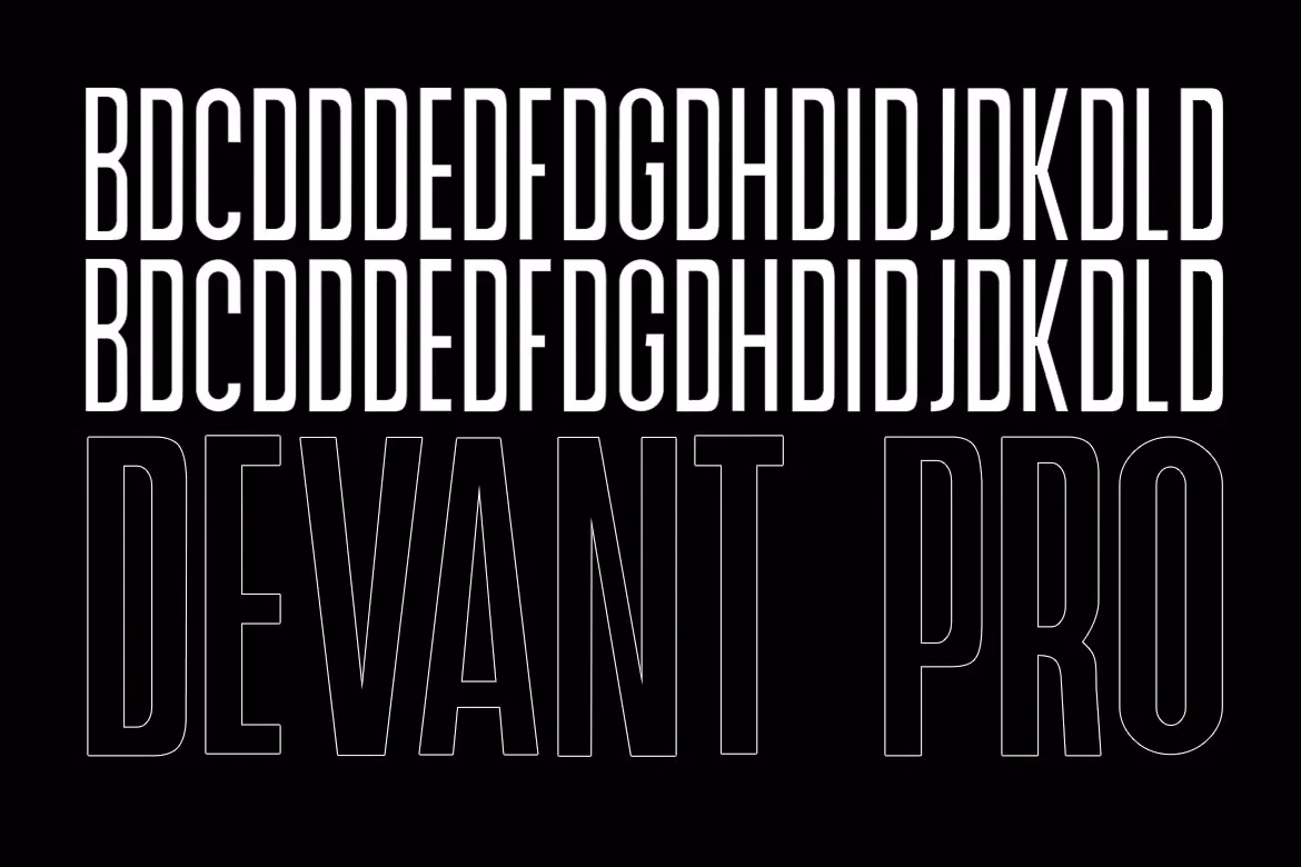 Devant Pro - Modern Typeface — image 4