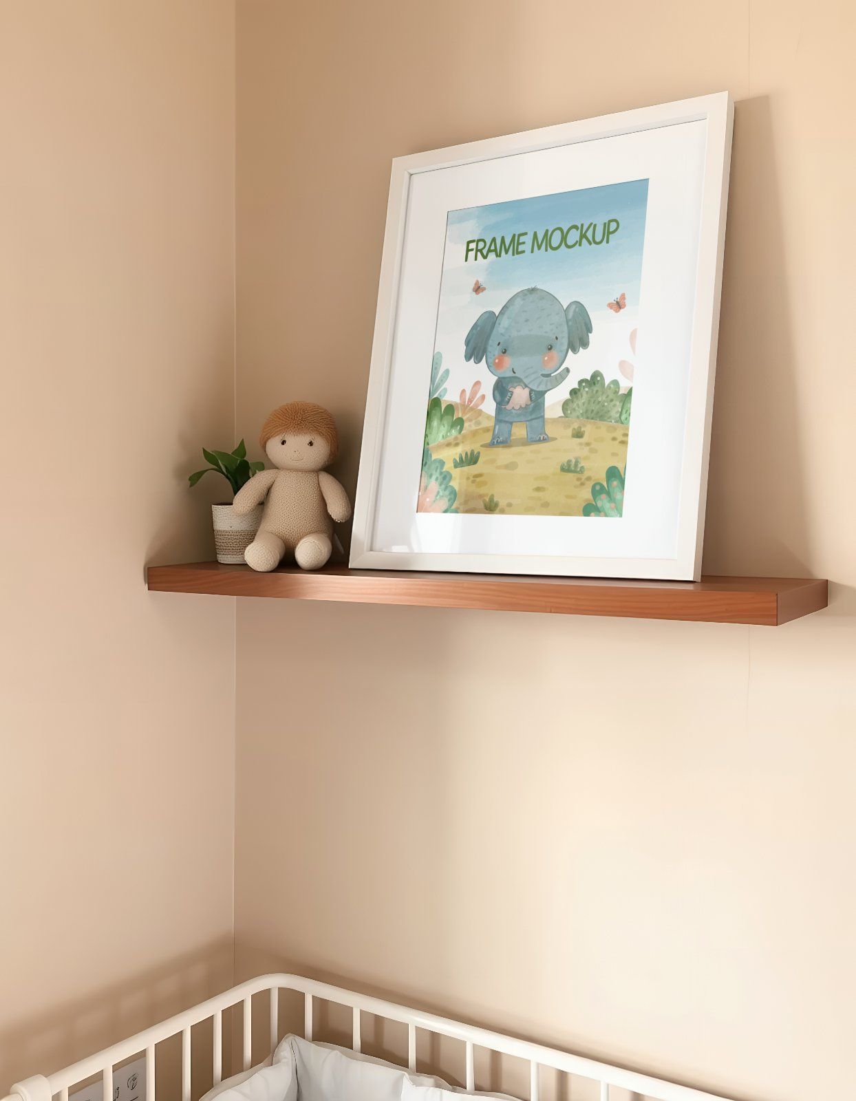 Premium Baby Frame Mockup Collection