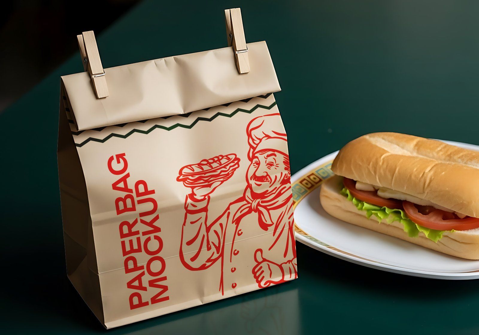 Premium Thai Resto Mockup