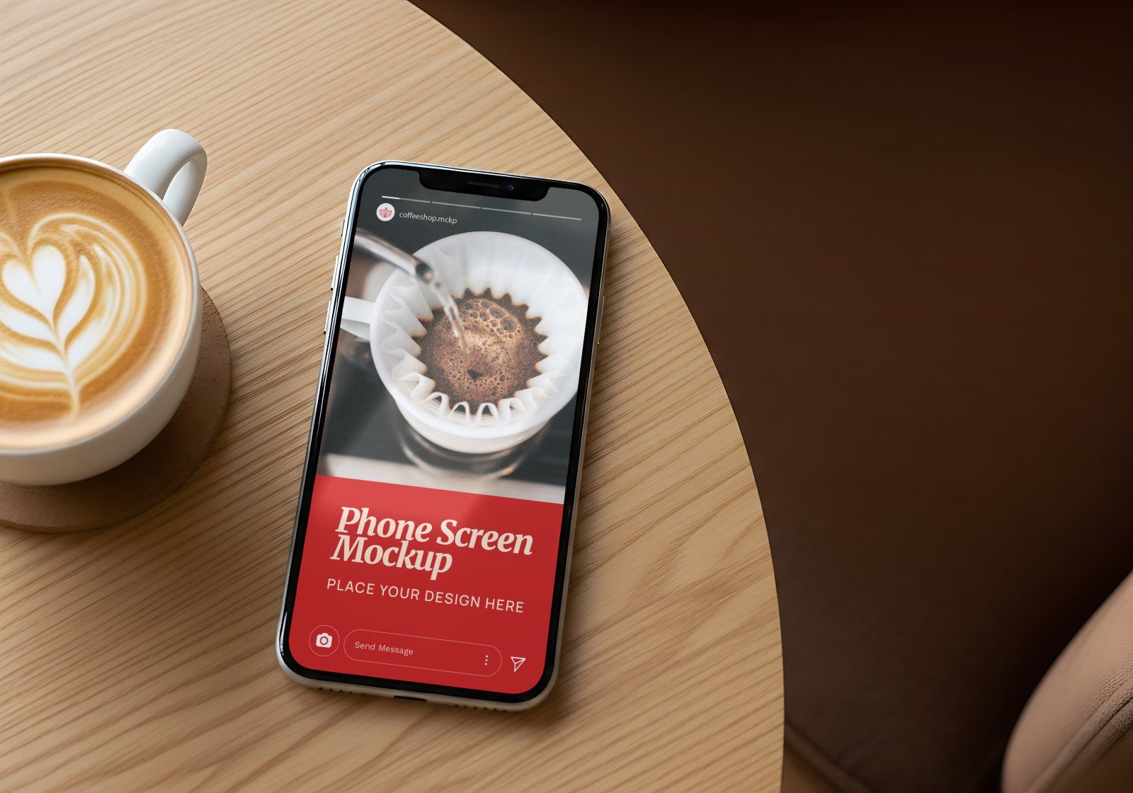 Premium Branding Coffee Cafe Mockup