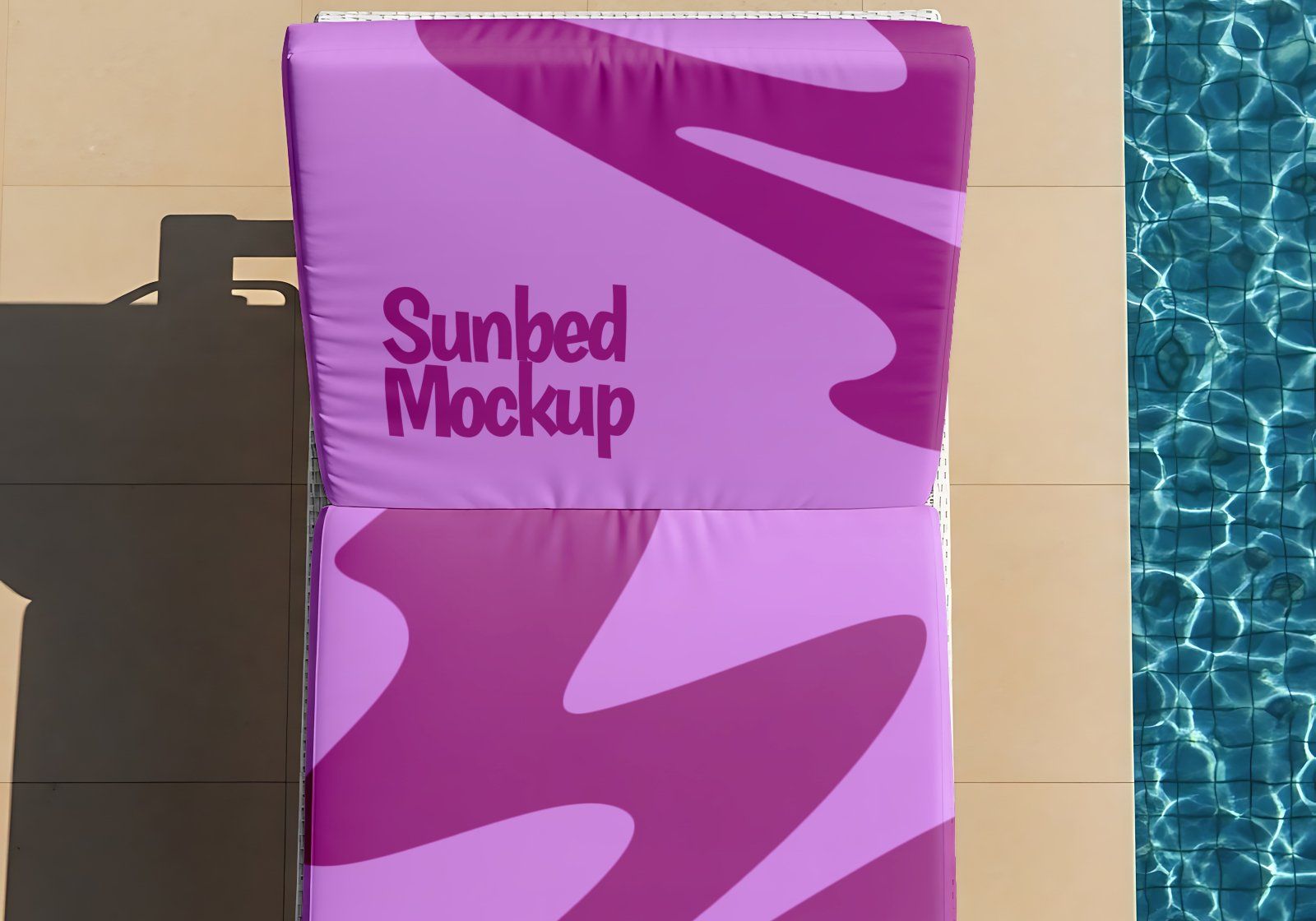 Premium Branding Swimming Pool Mockup