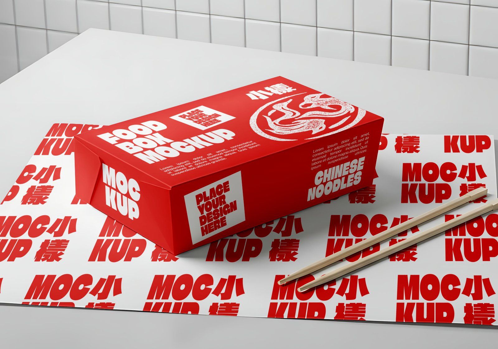 Premium China Resto Mockup