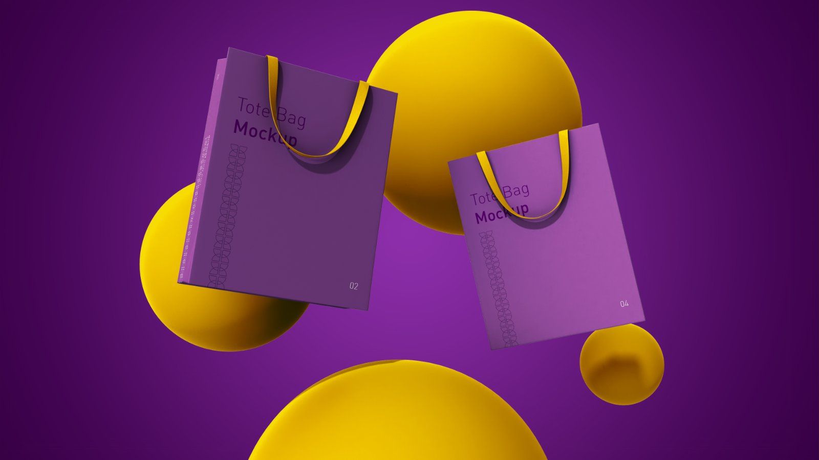 Tote Bag Mockup Bundle – 7 PSD Files, Shopping Bag Branding Mockup