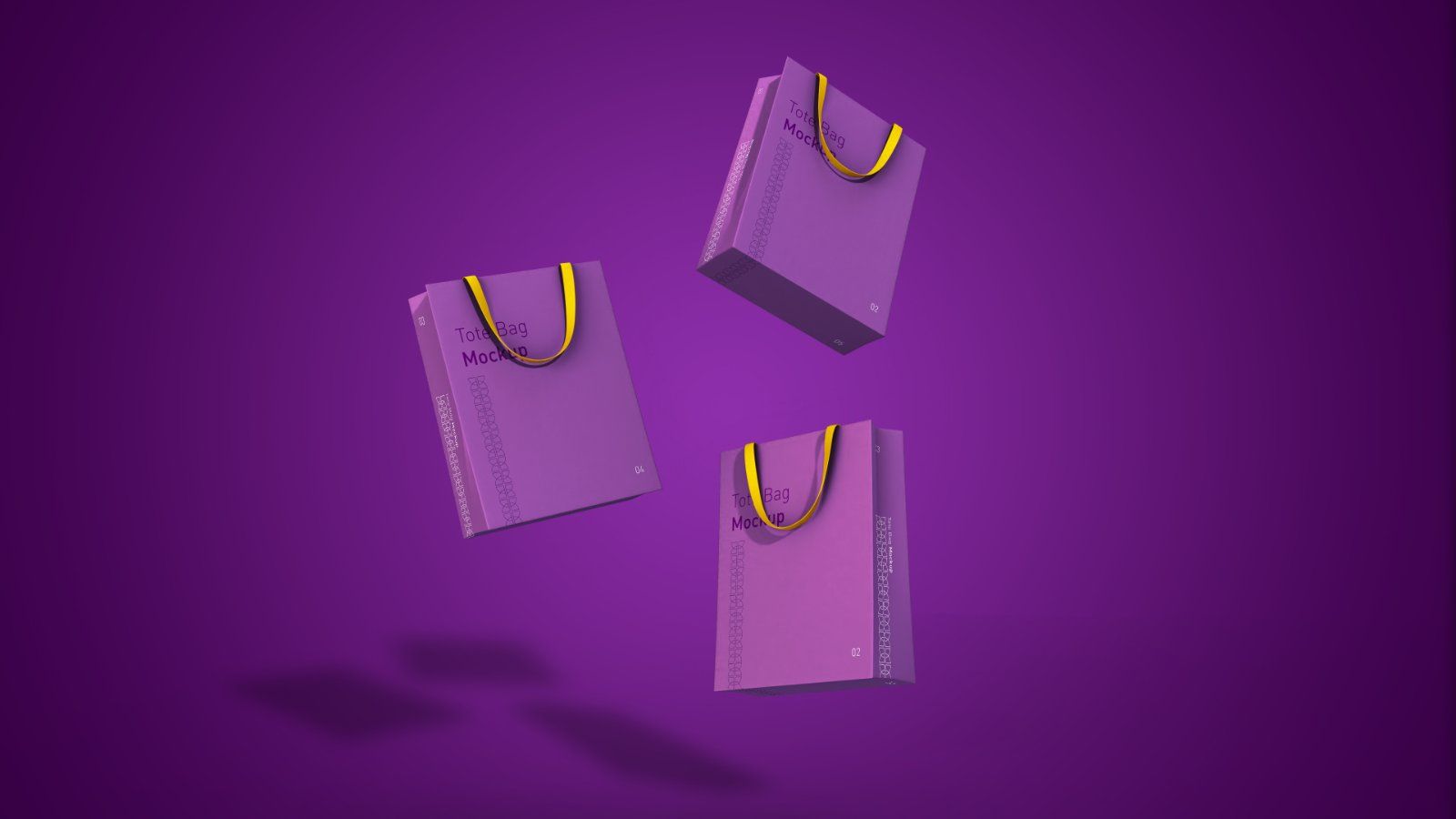 Tote Bag Mockup Bundle – 7 PSD Files, Shopping Bag Branding Mockup