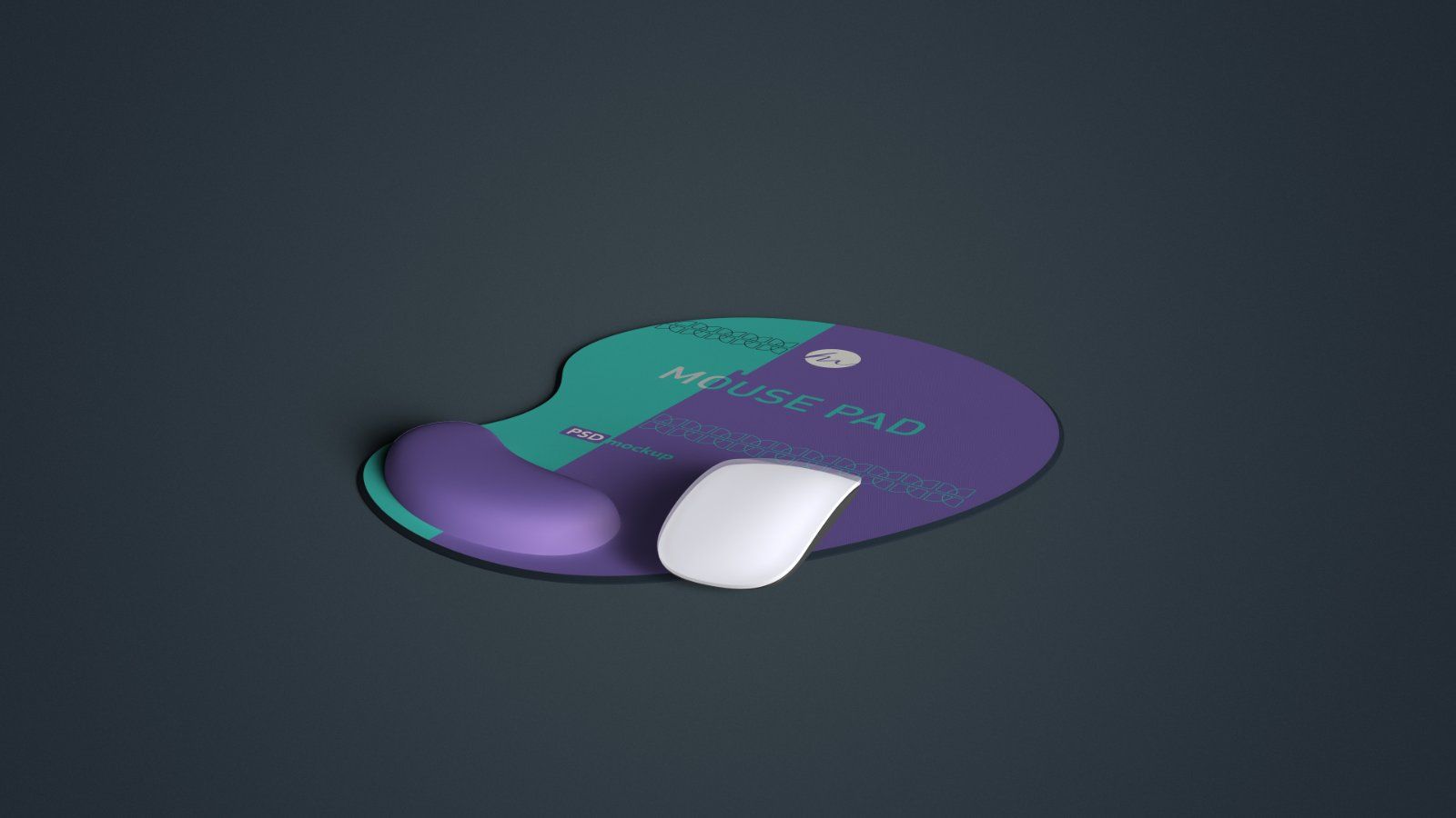 Ergonomic Mouse Pad with Wrist Rest Mockup - 5 PSDs — image 6