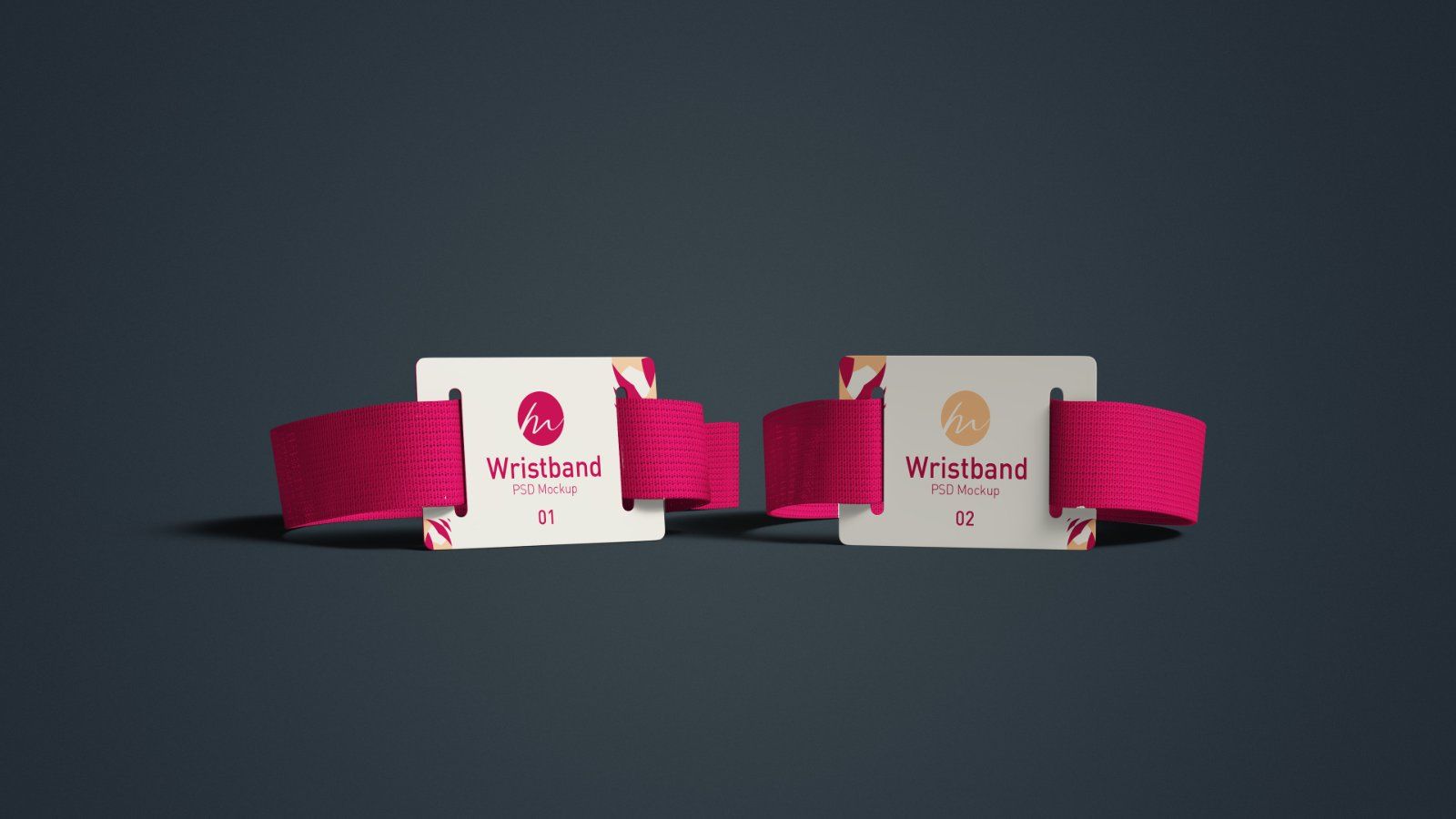 Fabric Event Wristband with ID Card - 5 PSDs — image 6