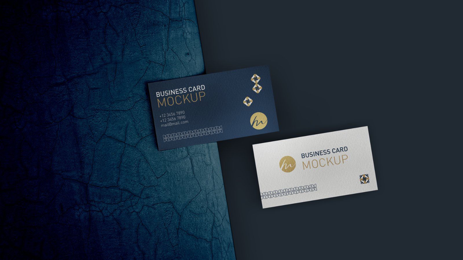 Premium Business Card PSD Mockup - 5 PSDs — image 2