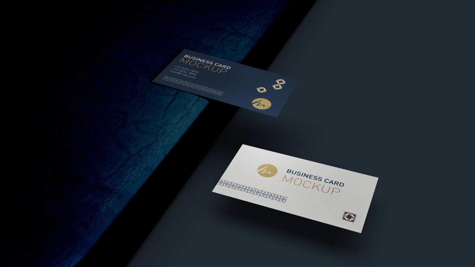 Premium Business Card PSD Mockup - 5 PSDs — image 3