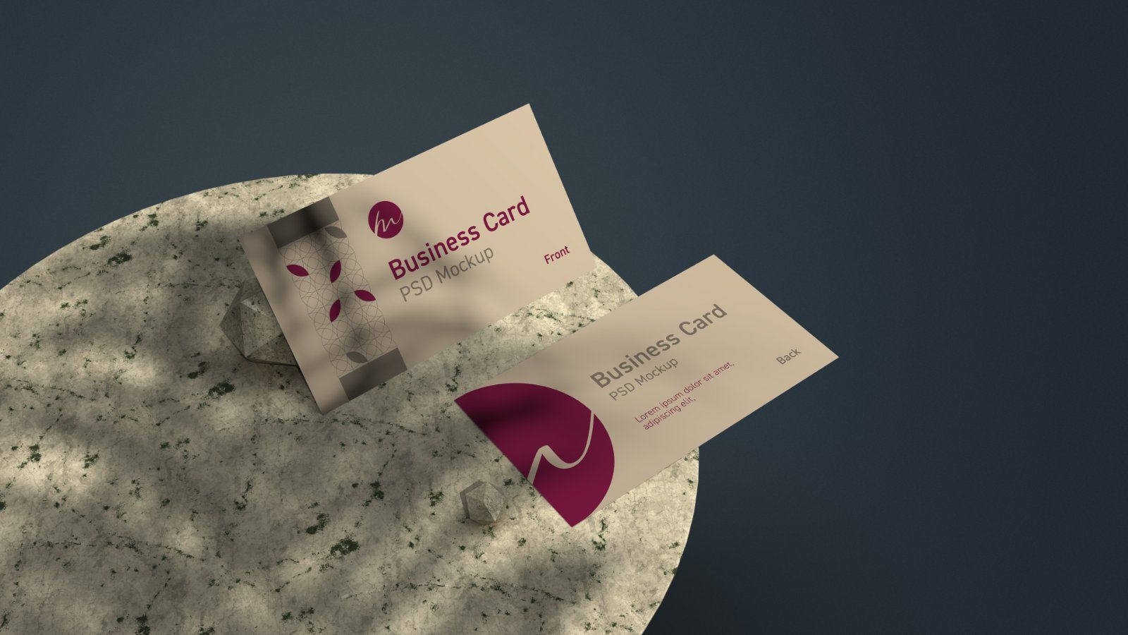 Business Card- 3 PSD Mockup — image 3
