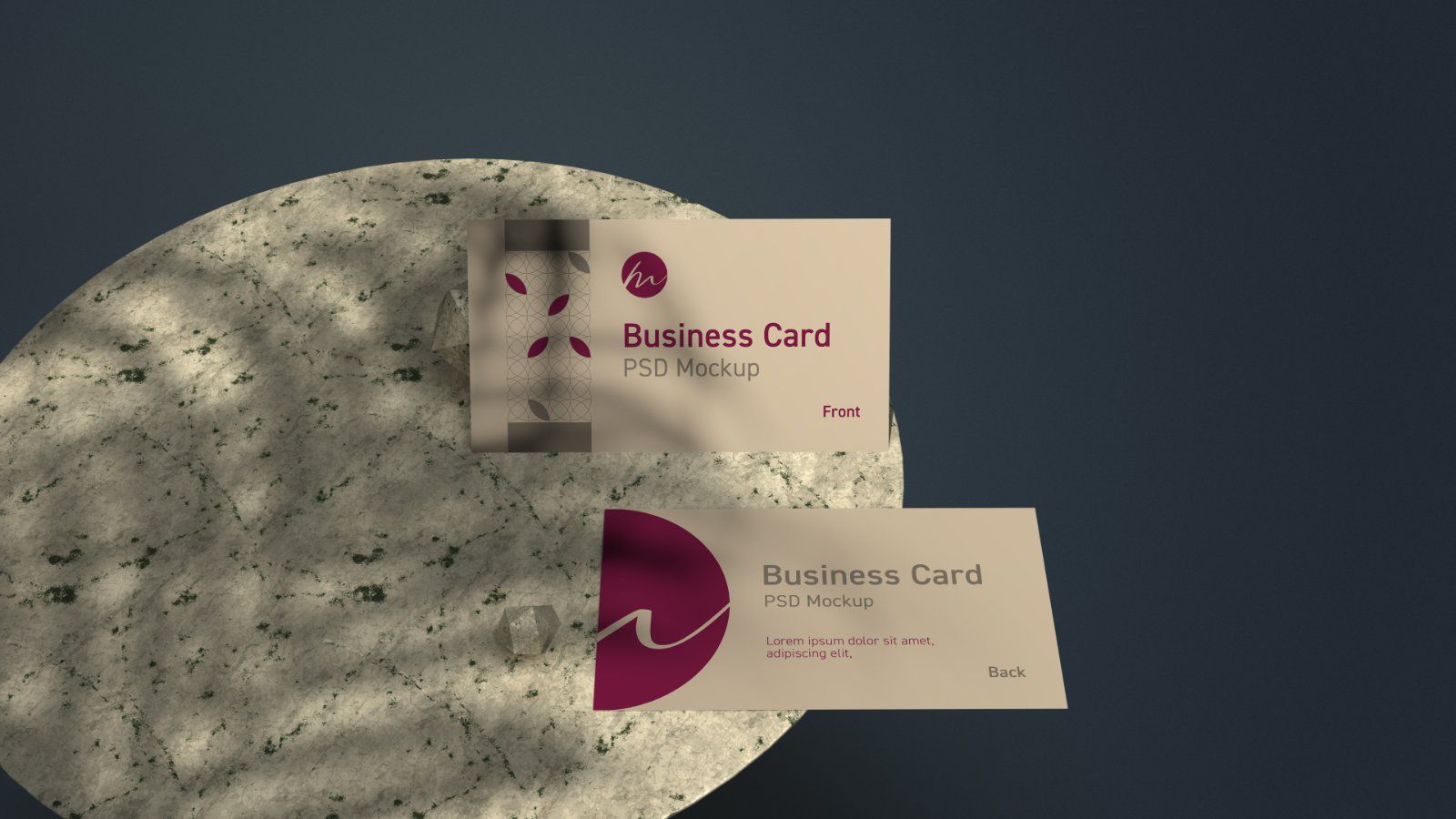 Business Card- 3 PSD Mockup — image 4