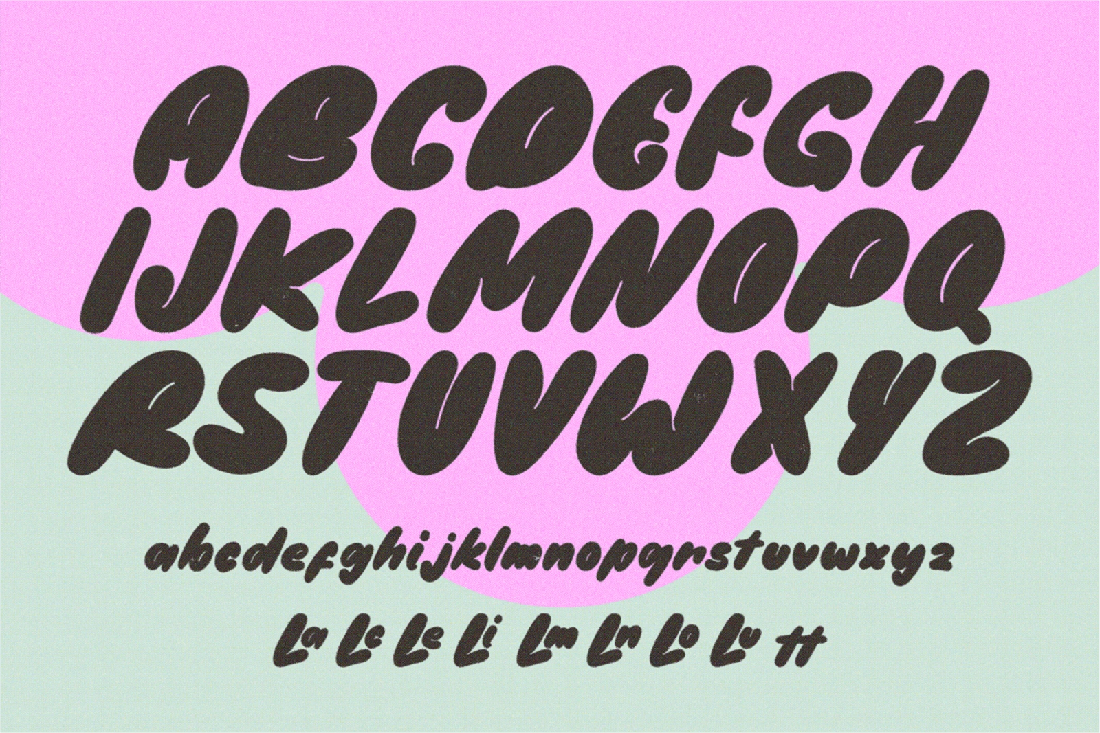 Abromies - Bold Fat Bubble Logo Branding Font — image 12