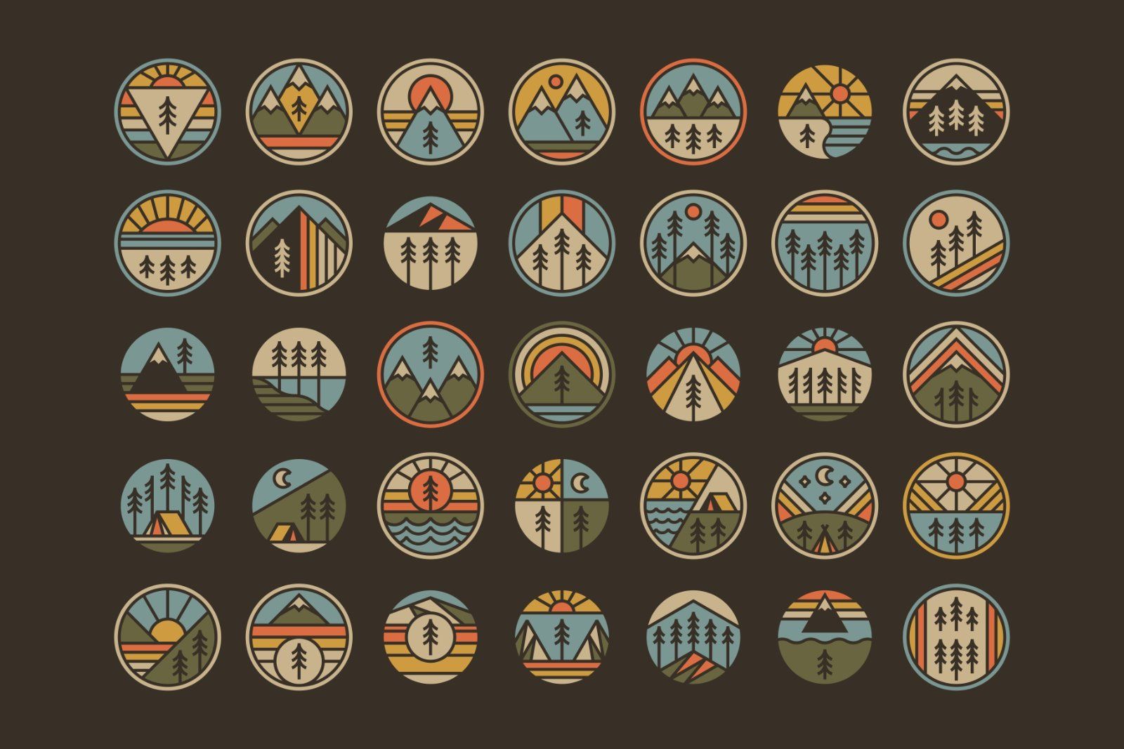 All-Circle Outdoors Badges — image 8