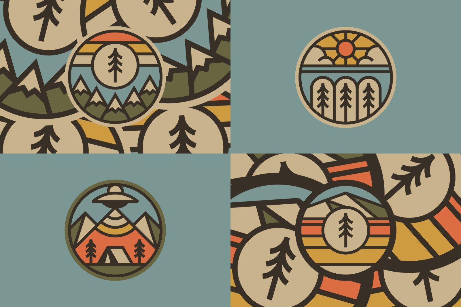 All-Circle Outdoors Badges — image 3