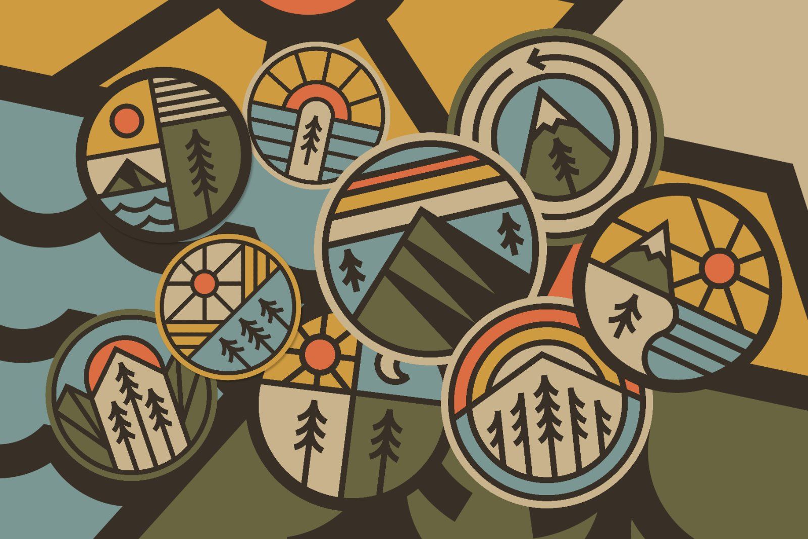 All-Circle Outdoors Badges — image 6