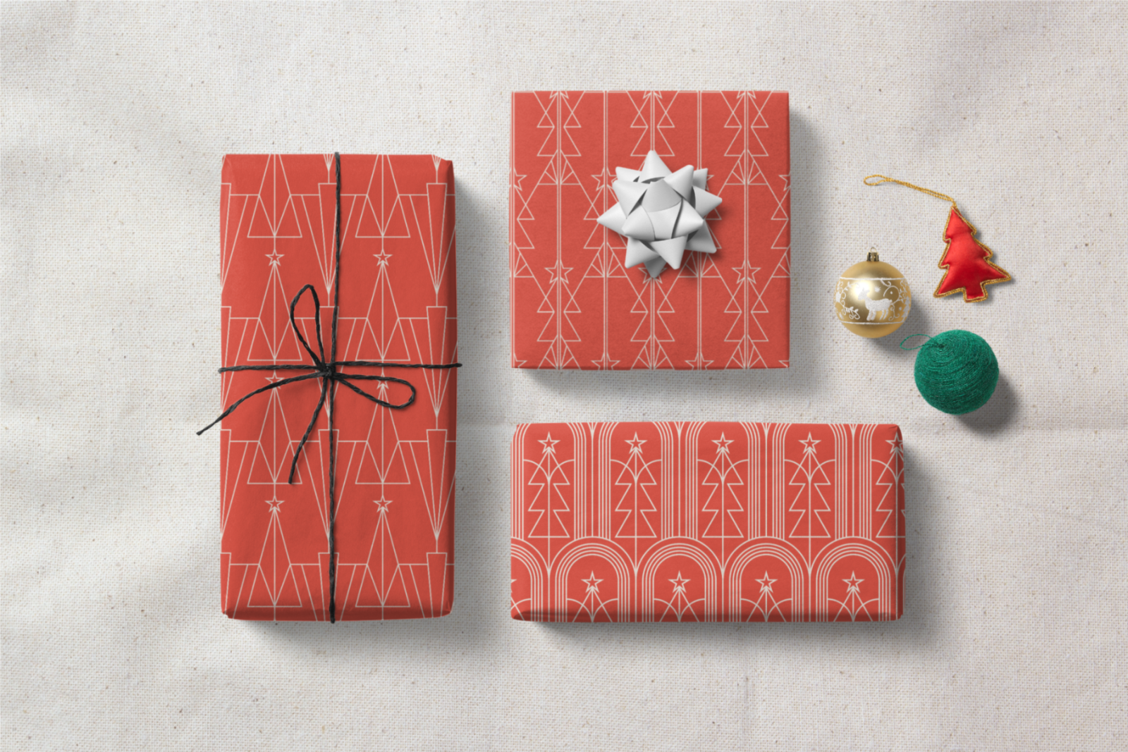 Art Deco Christmas Patterns — image 3