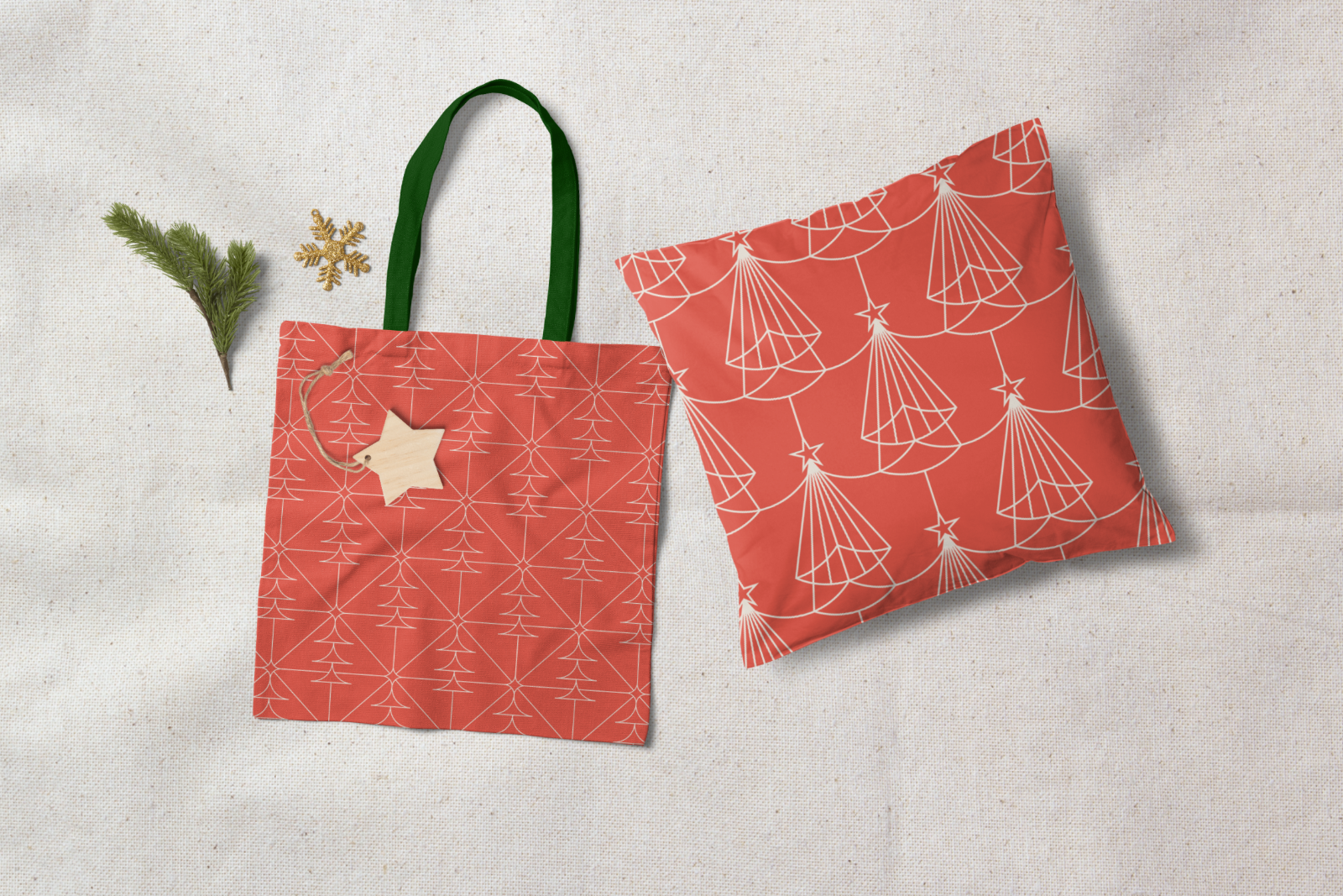 Art Deco Christmas Patterns — image 4