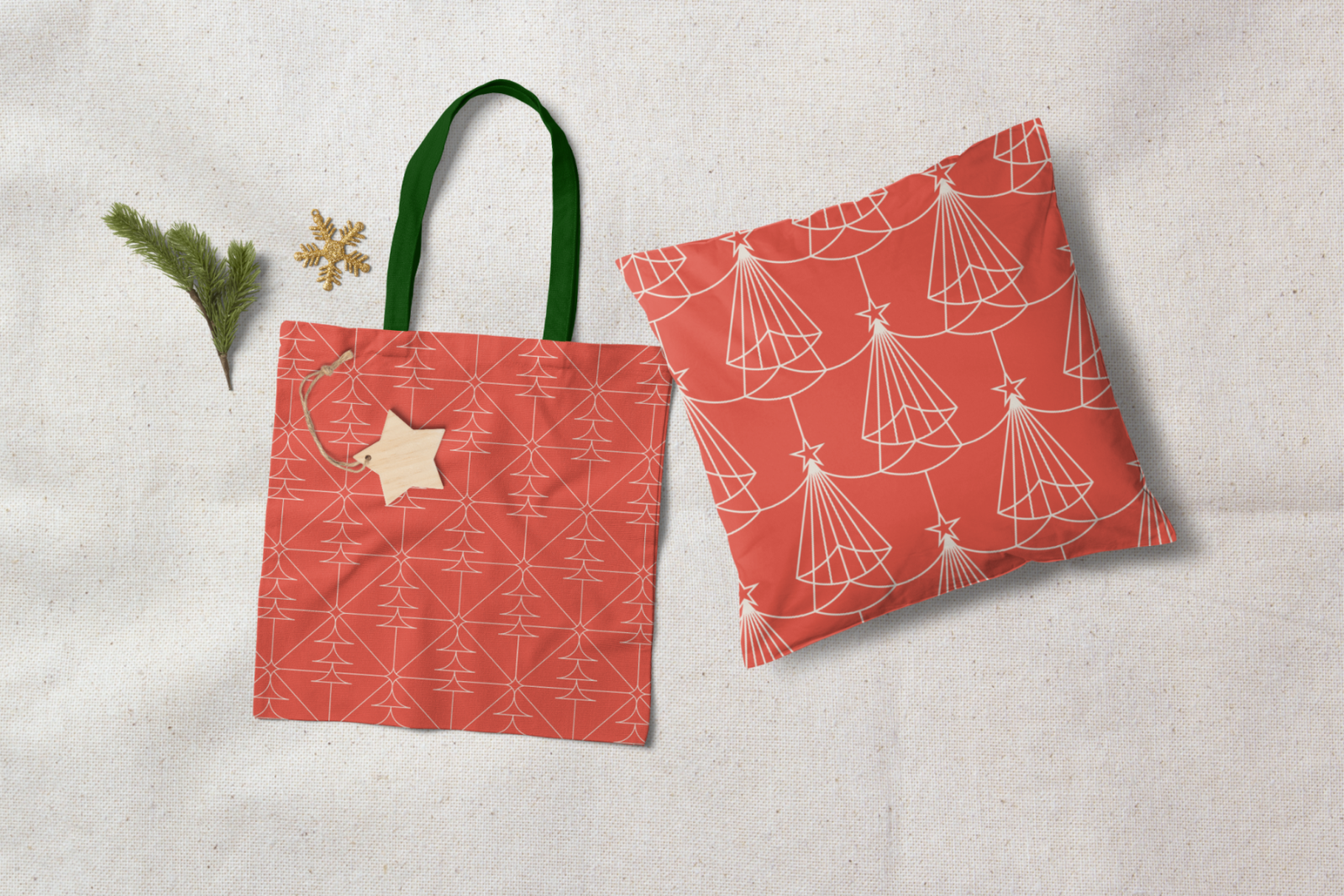Art Deco Christmas Patterns — image 5