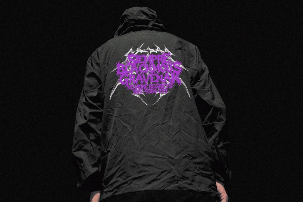 AEGON SHADOW — Hardcore Black Metal Font — image 11