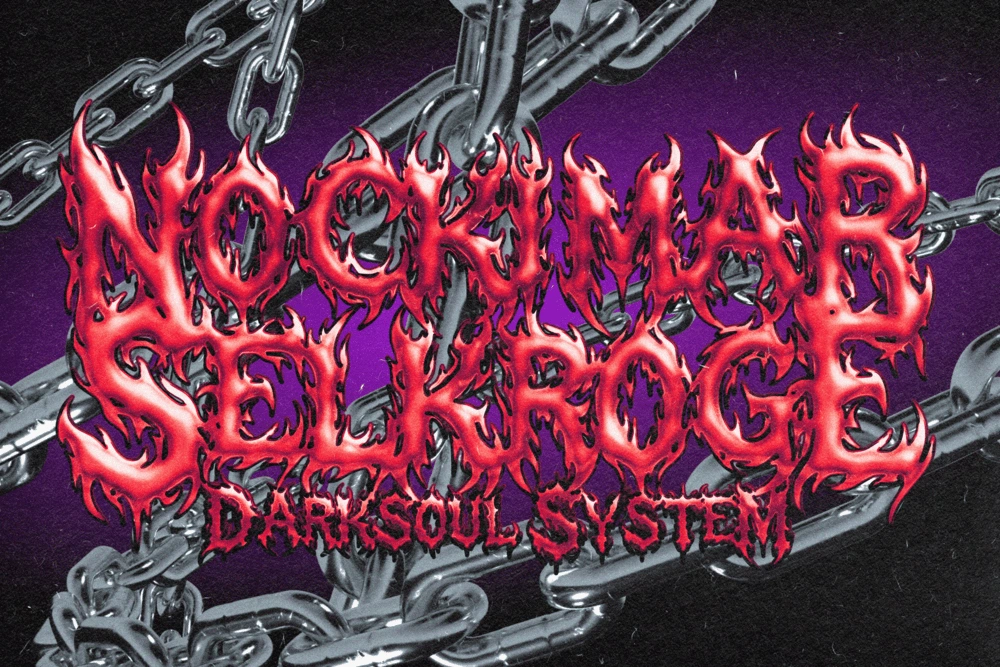 AEGON SHADOW — Hardcore Black Metal Font — image 5