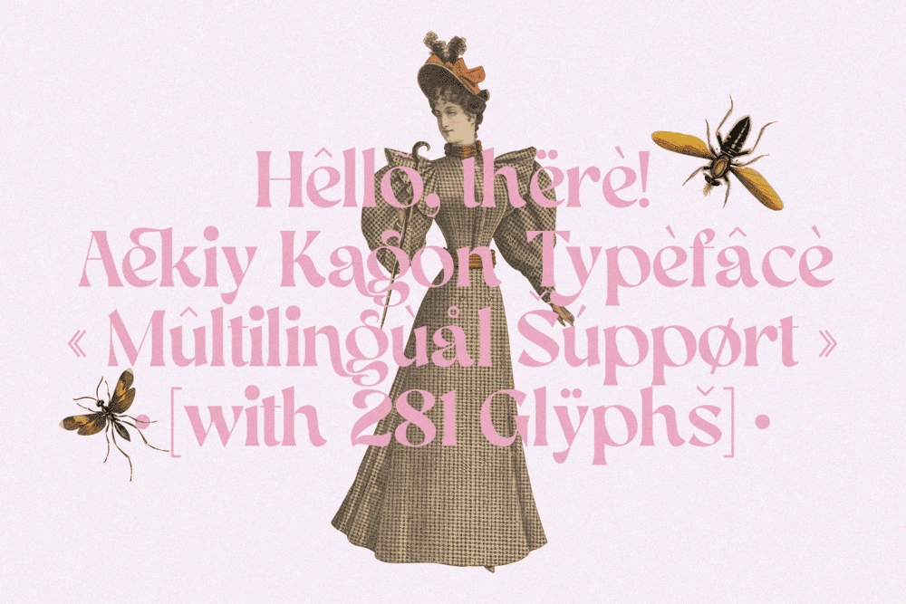 AEKIY KAGON — Elegant Luxury Bold Serif Font — image 16