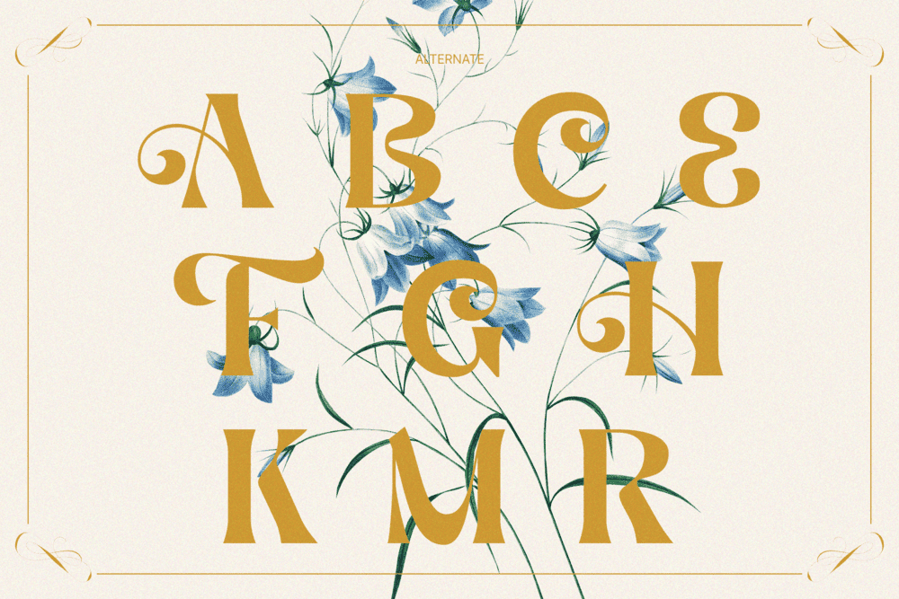AEKIY KAGON — Elegant Luxury Bold Serif Font