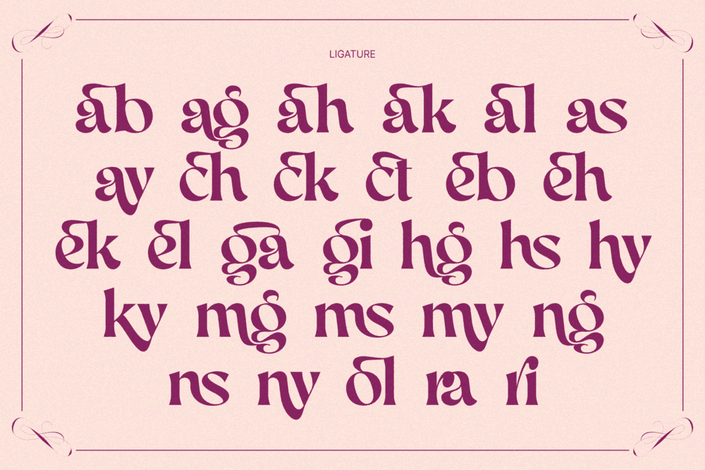 AEKIY KAGON — Elegant Luxury Bold Serif Font