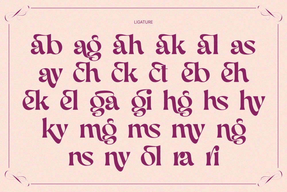 AEKIY KAGON — Elegant Luxury Bold Serif Font — image 20