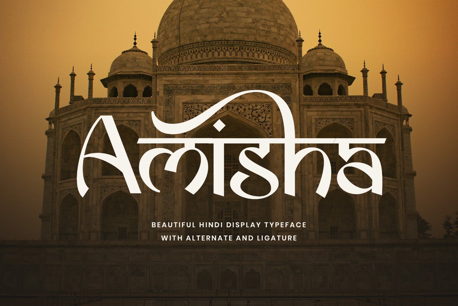 Amisha - Hindi Display Font — image 1