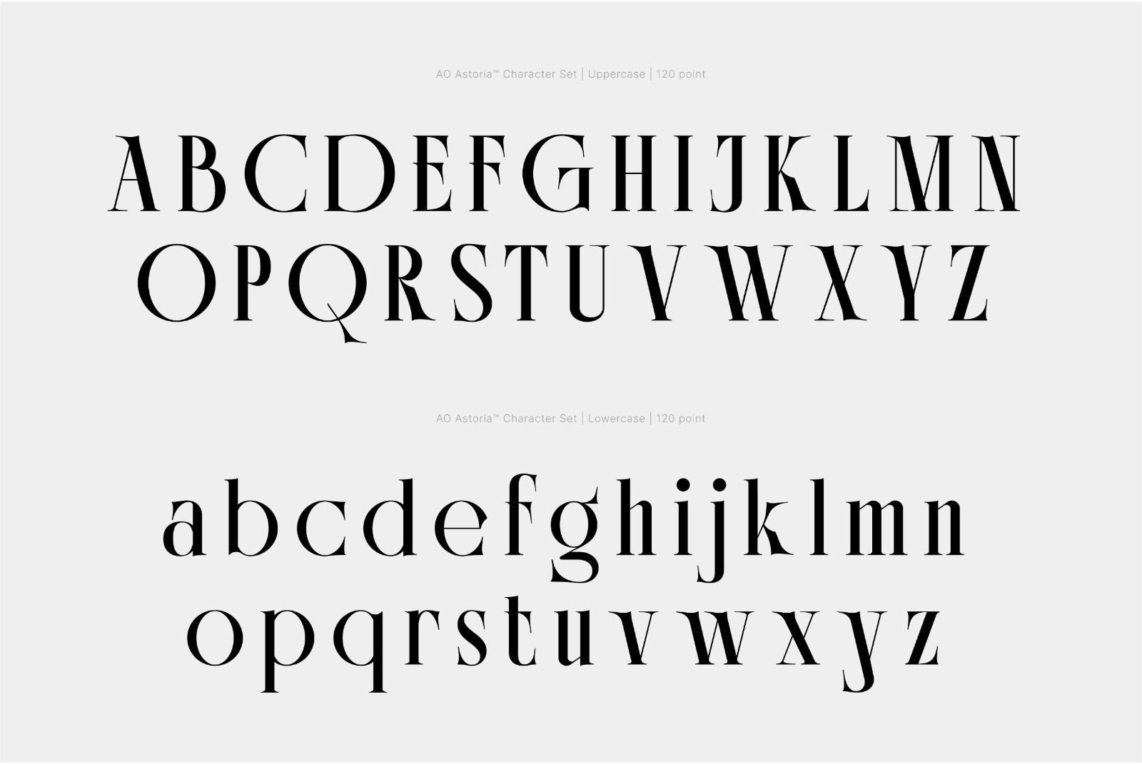 AO Astoria - High Contrast Serif — image 4
