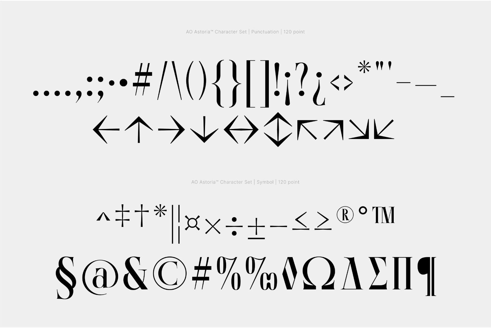 AO Astoria - High Contrast Serif — image 9