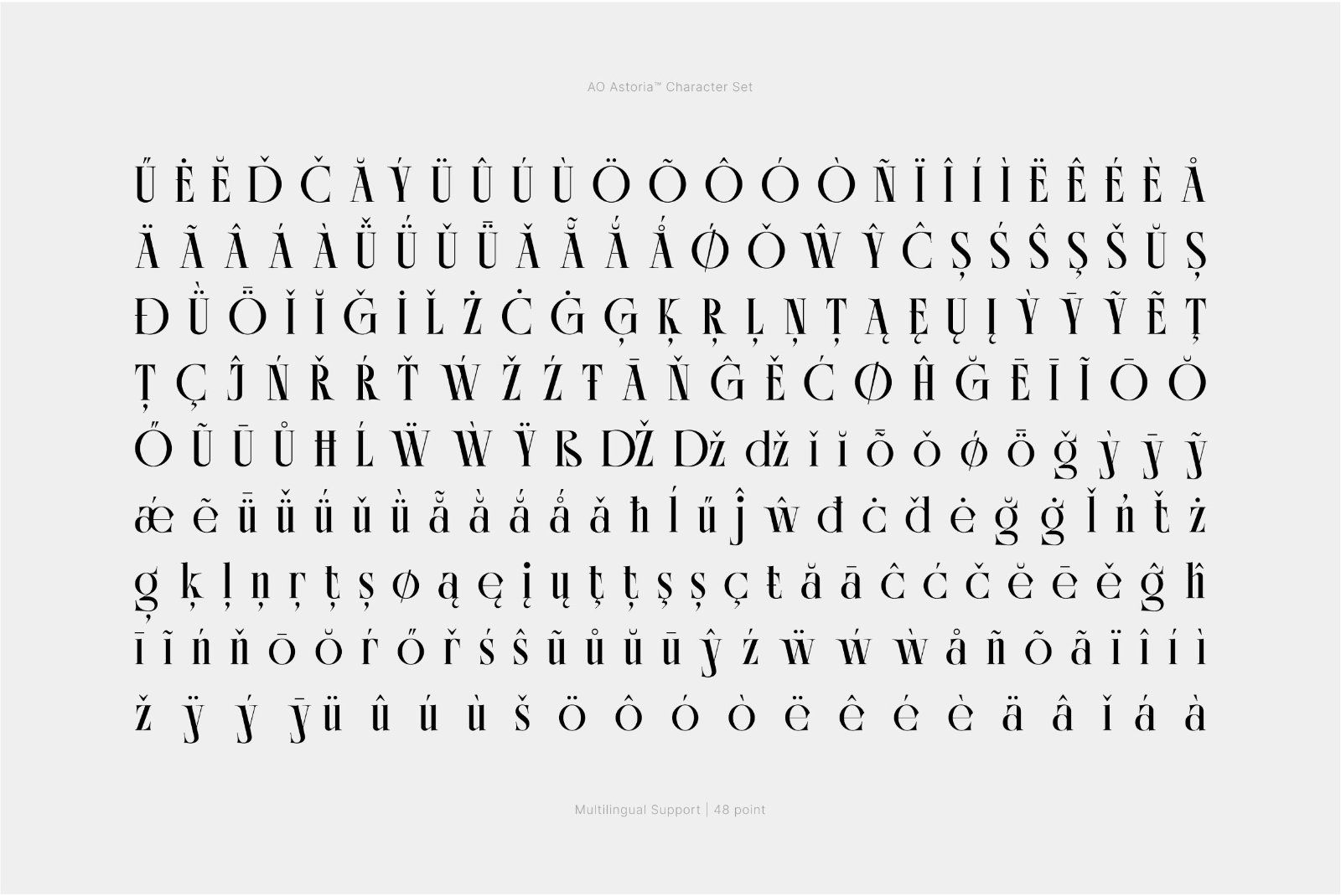 AO Astoria - High Contrast Serif — image 17