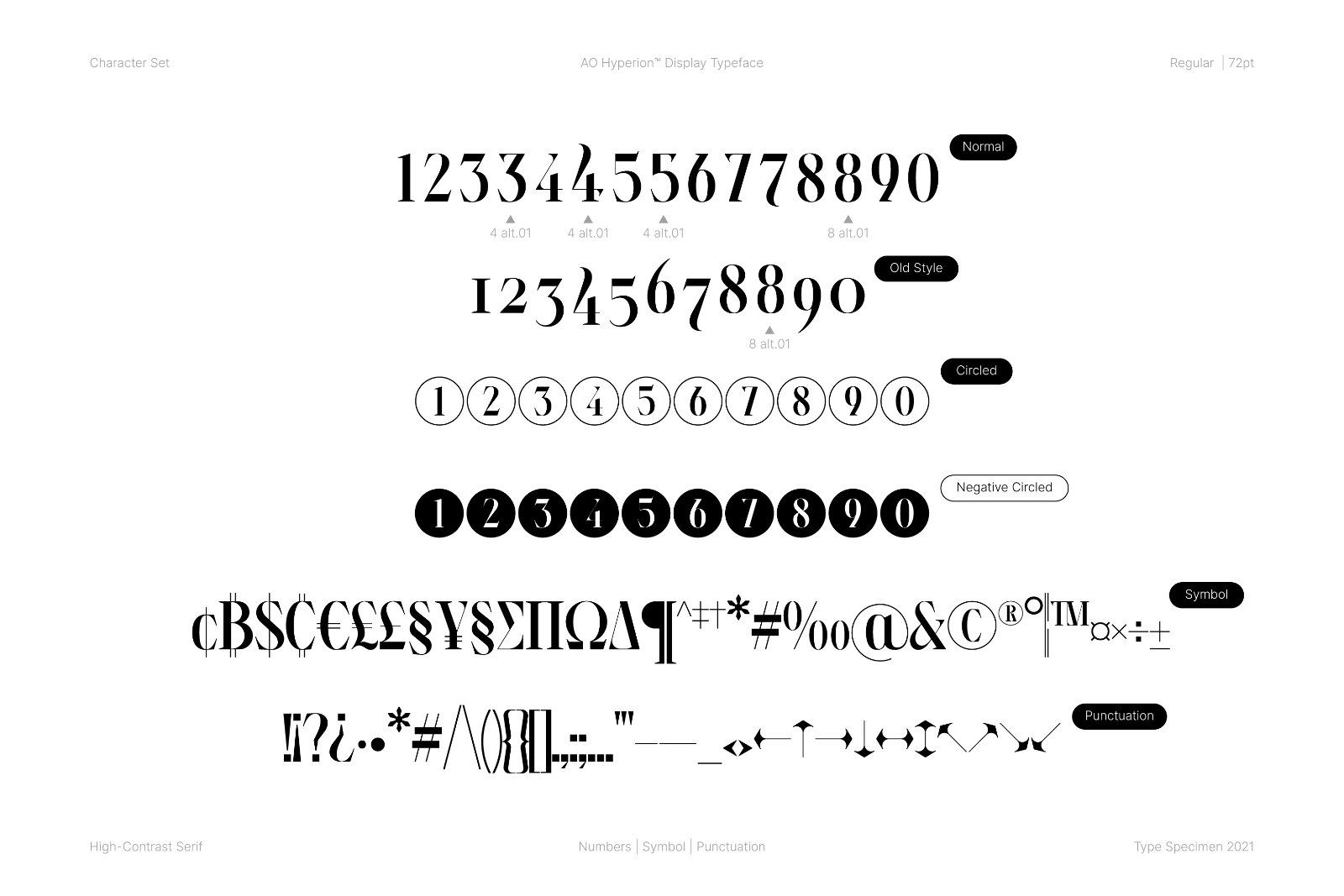 AO Hyperion - High Contrast Serif Display — image 5
