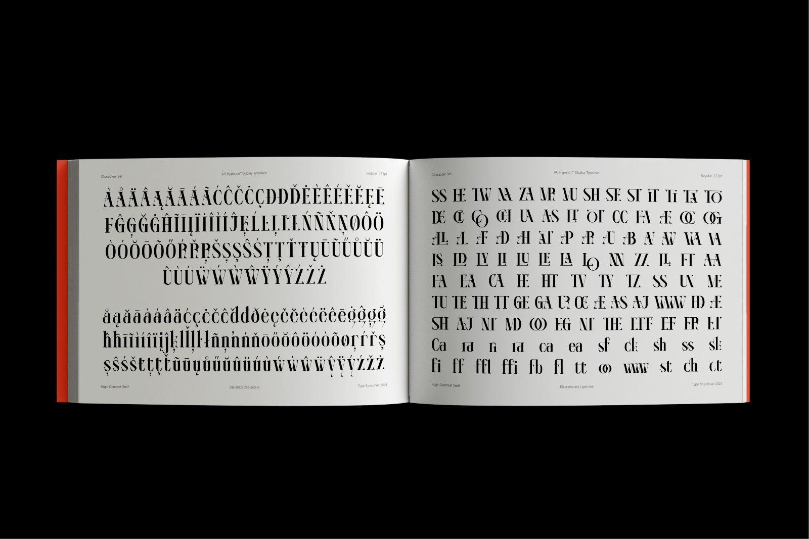 AO Hyperion - High Contrast Serif Display — image 6
