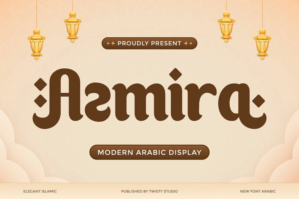 Azmira - Arabic Display Font