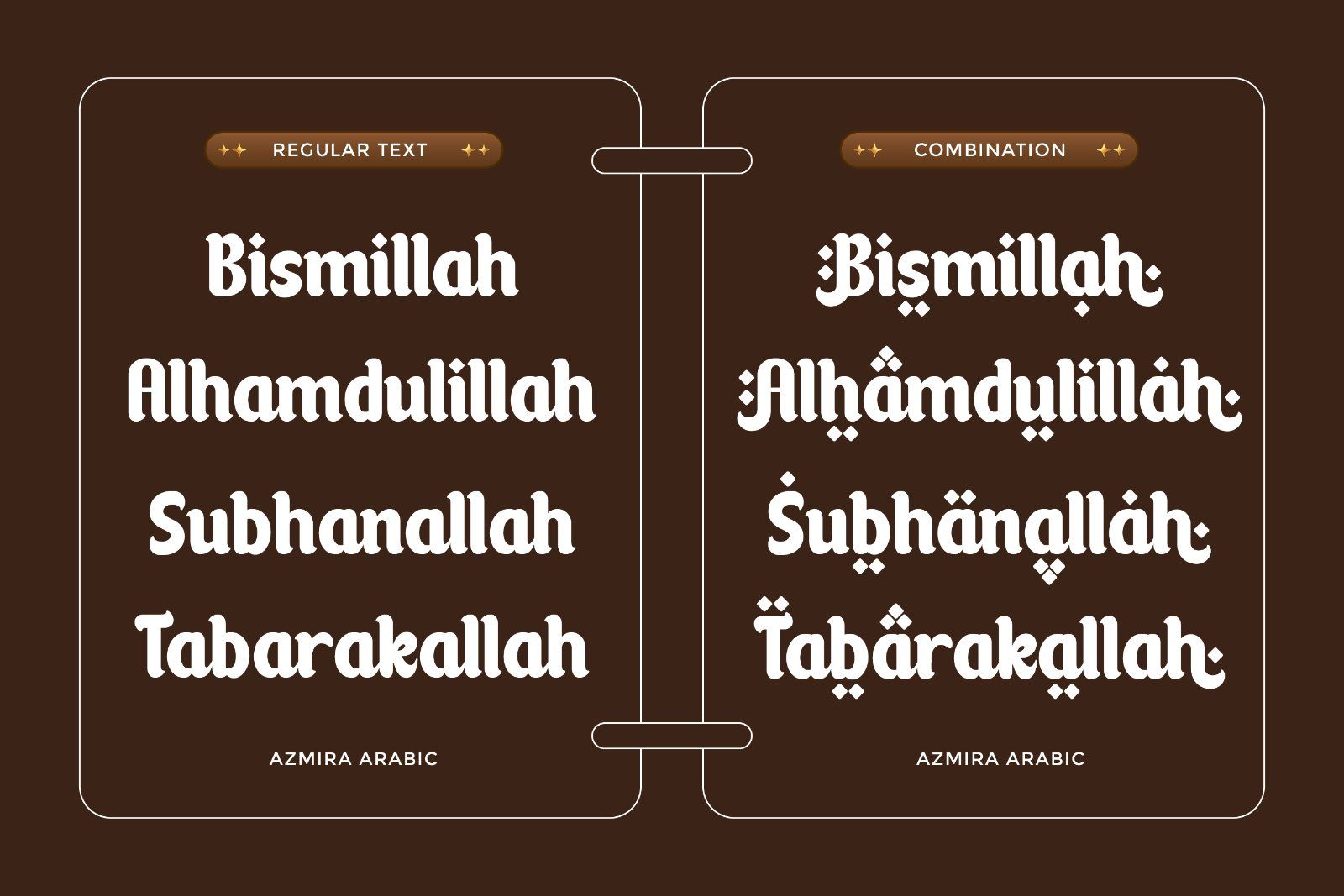 Azmira - Arabic Display Font — image 4