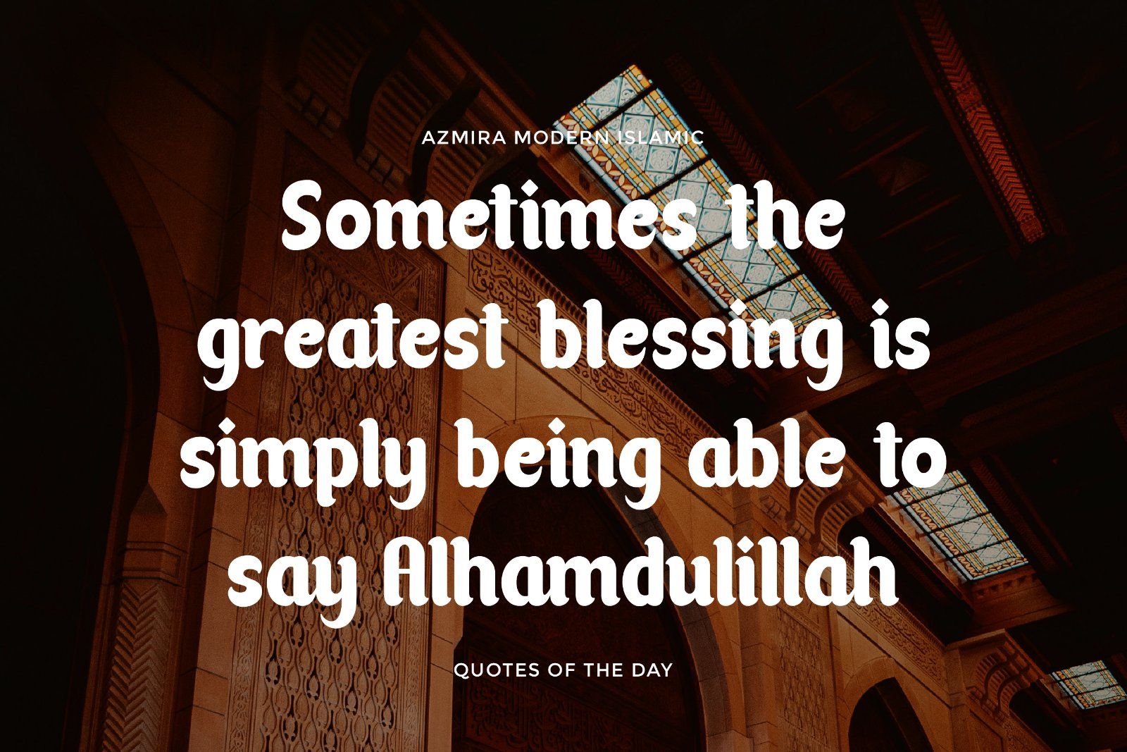 Azmira - Arabic Display Font — image 3