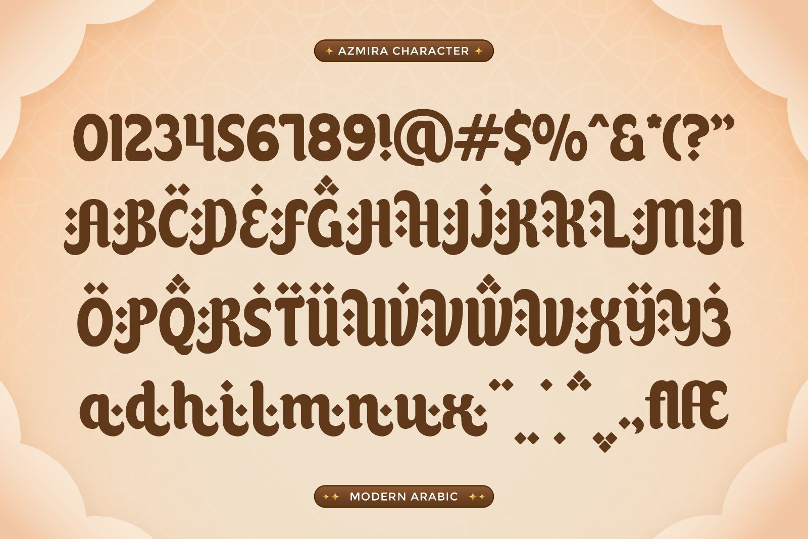 Azmira - Arabic Display Font — image 9