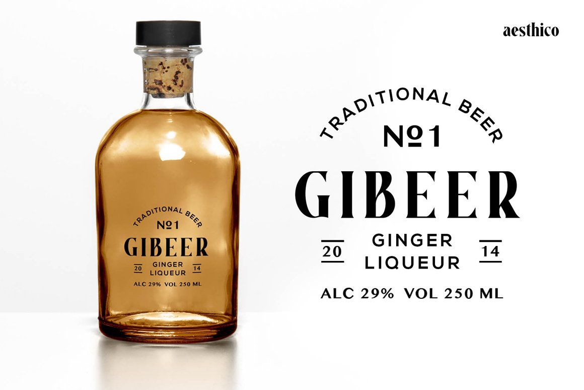 Aesthico Serif Font Family (6 Fonts) — image 19