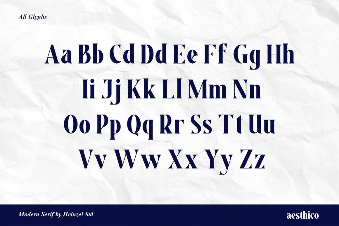Aesthico Serif Font Family (6 Fonts) — image 21