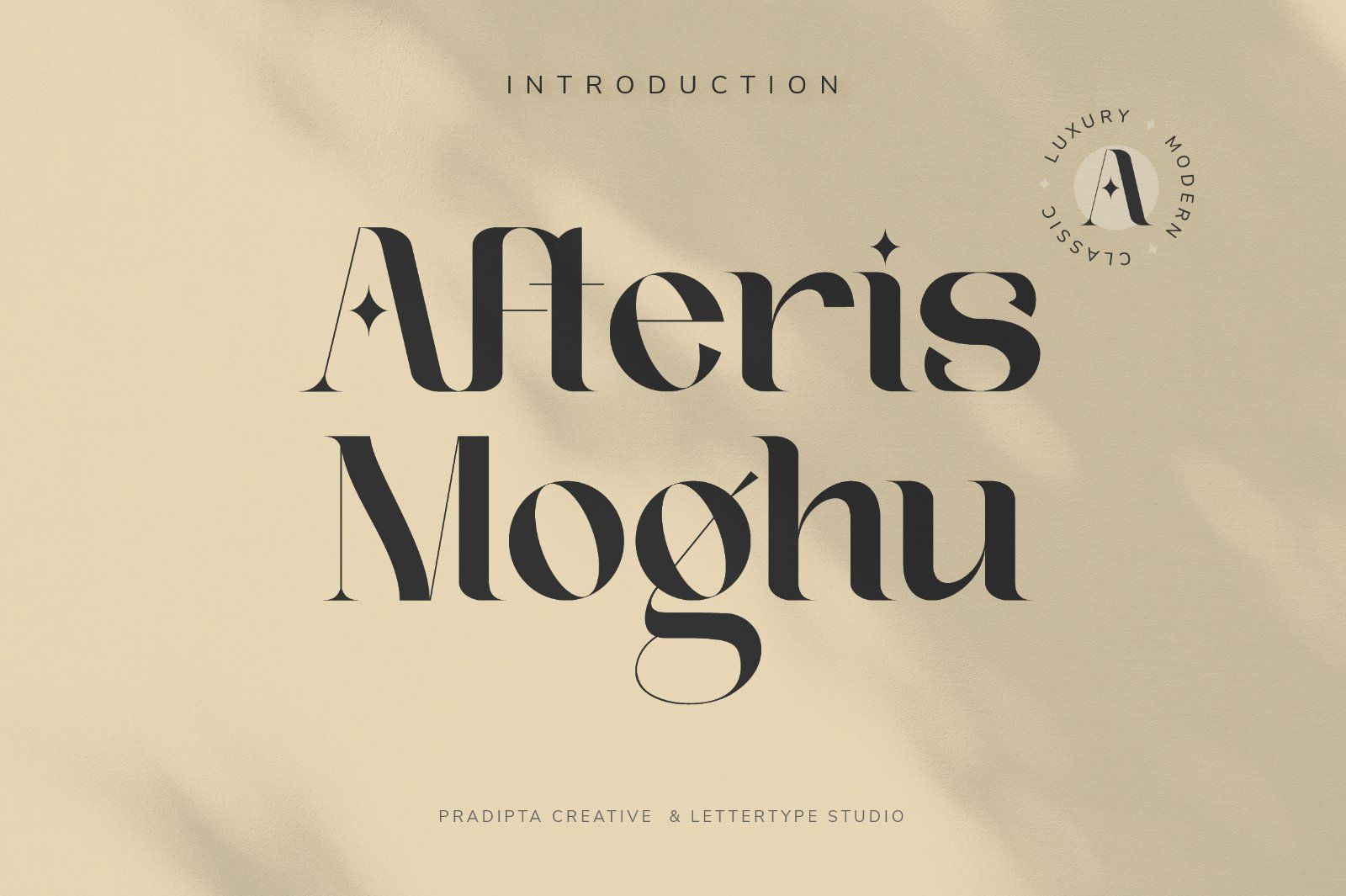 Afteris Moghu Modern/Vintage Font — image 1