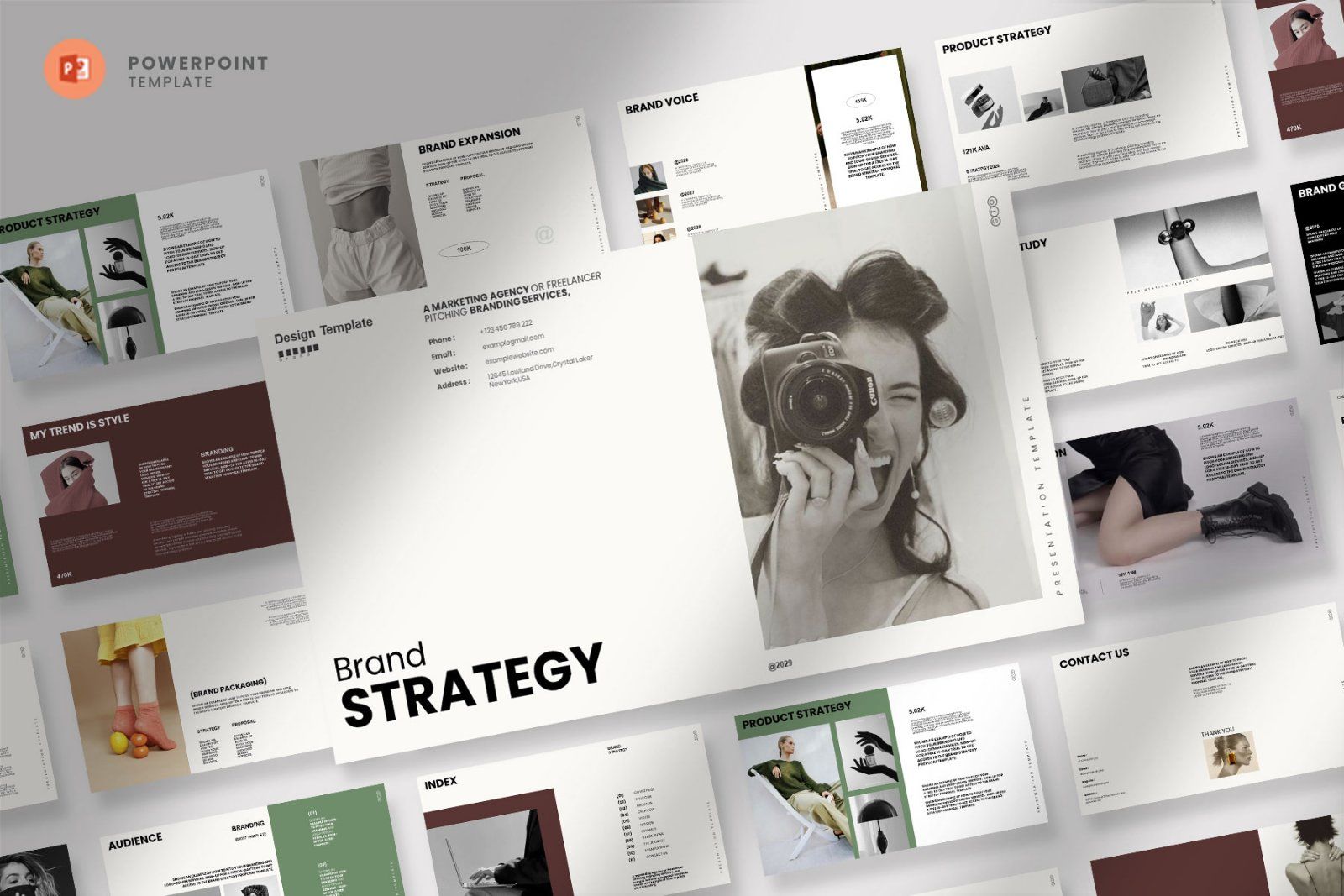 Ava_Brand Strategy Presentation Template — image 1