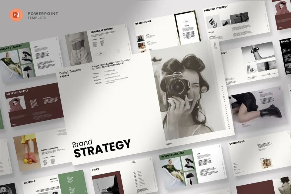 Ava_Brand Strategy Presentation Template