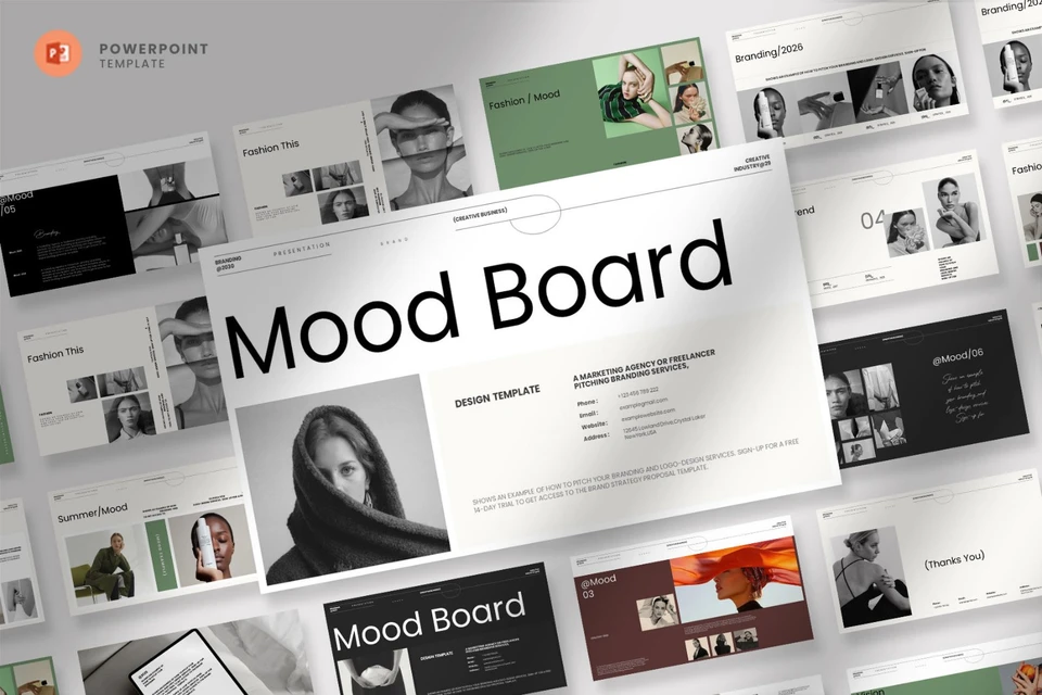Mood Board Presentation Template