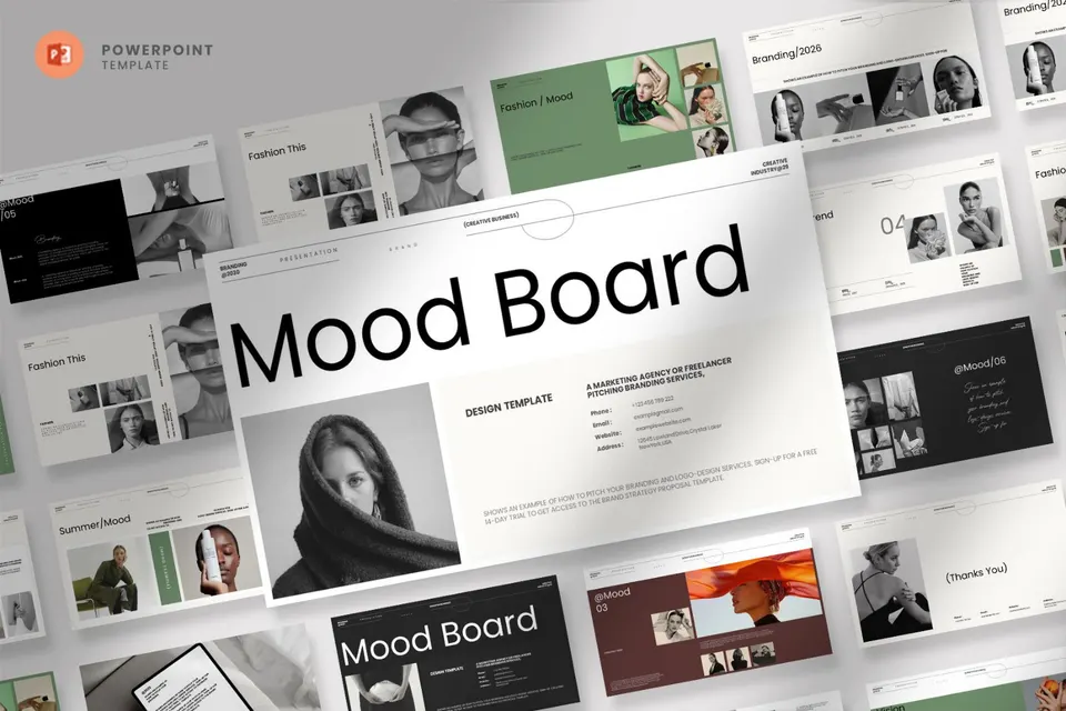 Mood Board Presentation Template
