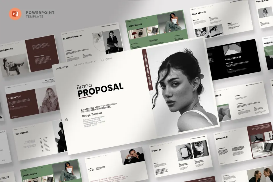 Creative Brand Proposal Presentation Template
