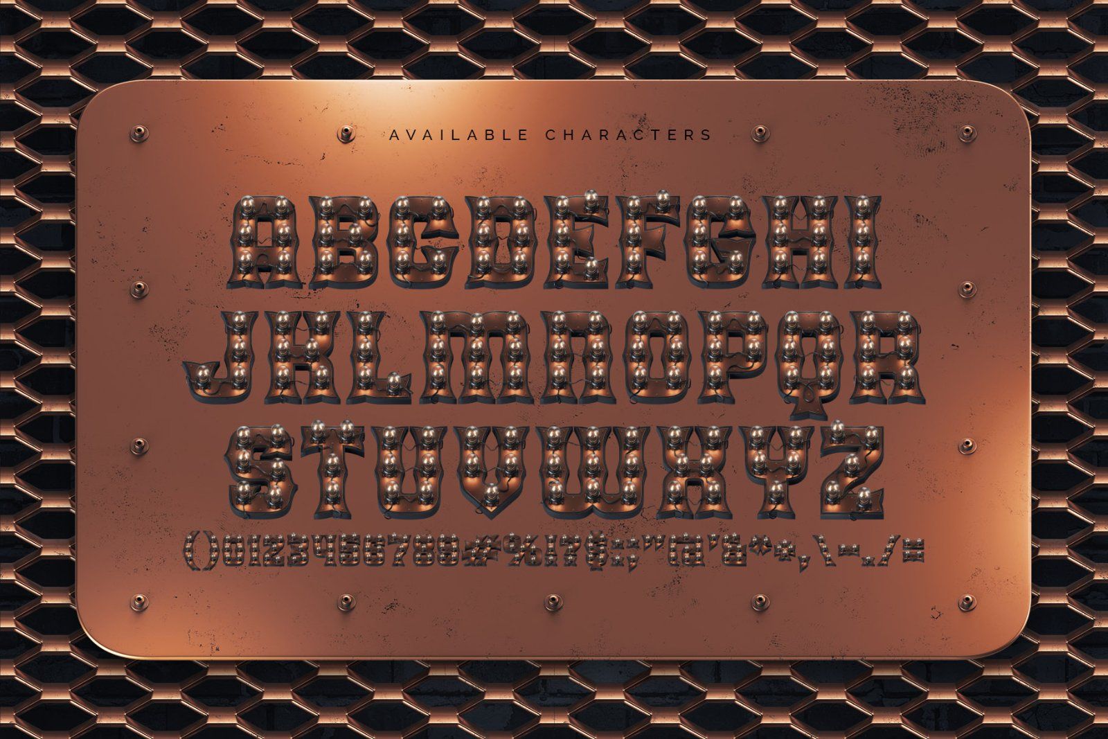 Ambient Loft - Color Bitmap Font — image 4
