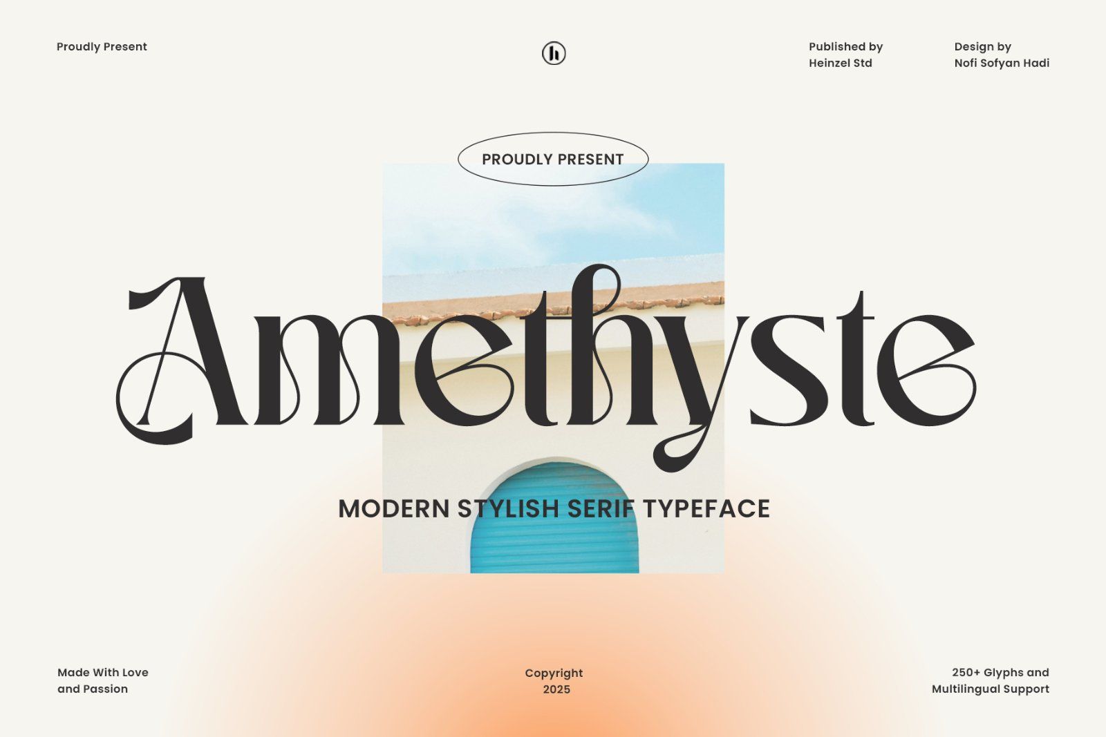 Amethyste Modern Stylish Serif Typeface — image 1