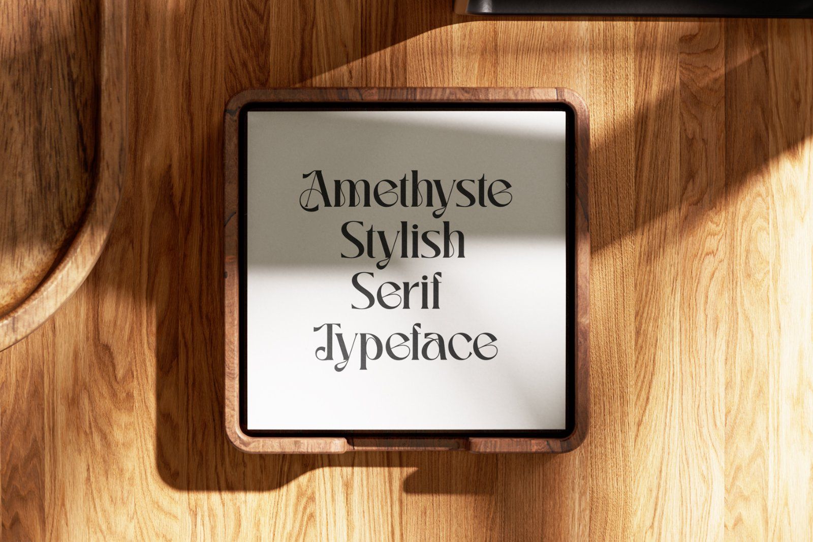 Amethyste Modern Stylish Serif Typeface — image 3