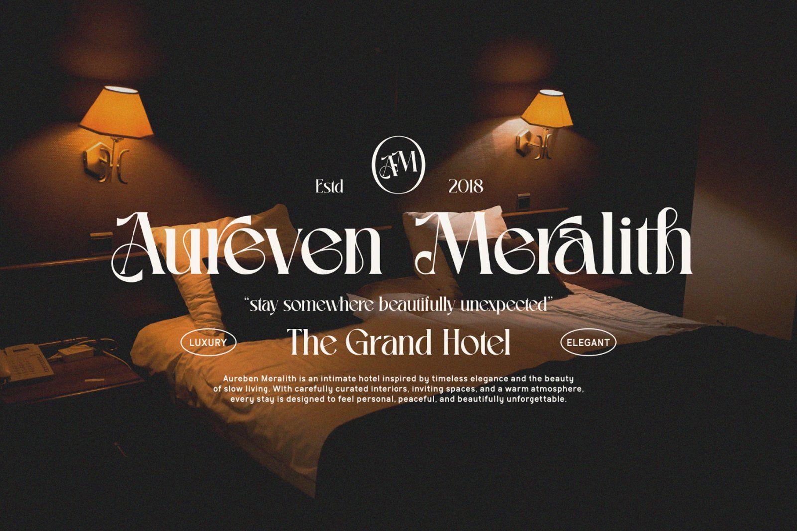Amethyste Modern Stylish Serif Typeface — image 9