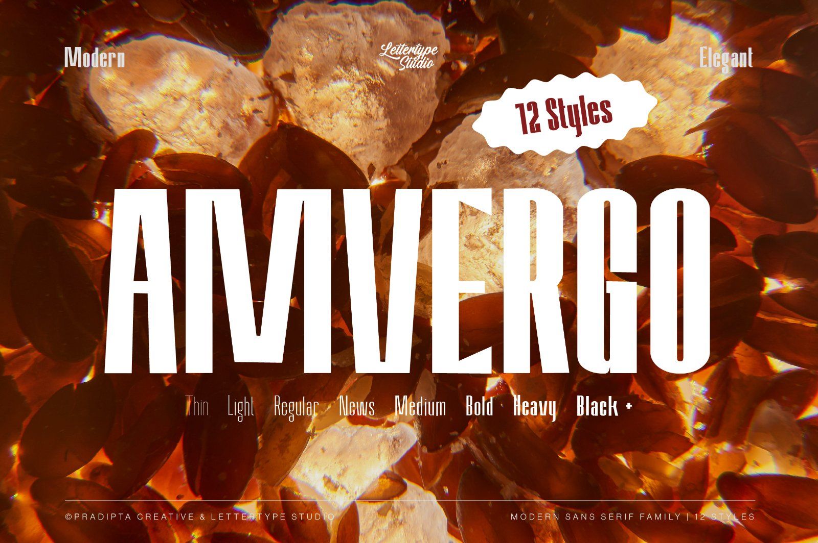 Amvergo Modern & Elegant Sans Serif Family — image 1